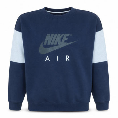 Mens UK Size M Nike Blue Pullover Sweatshirt