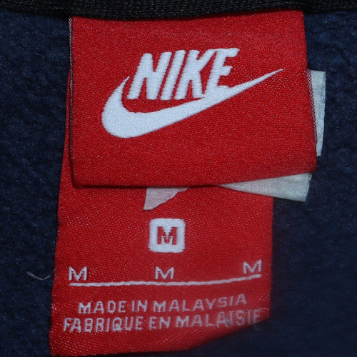Mens UK Size M Nike Blue Pullover Sweatshirt