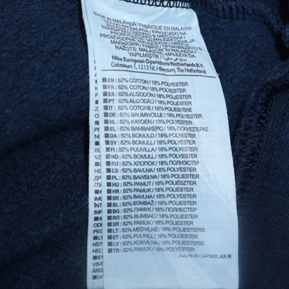 Mens UK Size M Nike Blue Pullover Sweatshirt