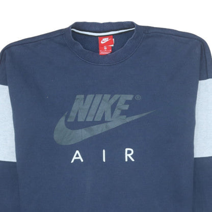Mens UK Size M Nike Blue Pullover Sweatshirt