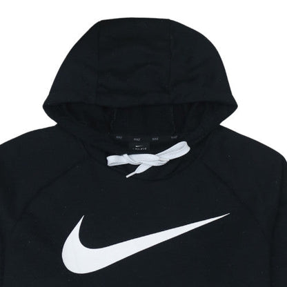 Womens UK Size L Nike Black Pullover Hoodie