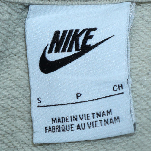 Womens UK Size S Nike Beige Pullover Sweatshirt