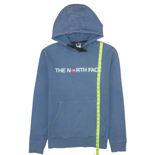 Mens UK Size M The North Face Blue Pullover Hoodie