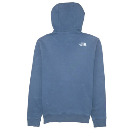 Mens UK Size M The North Face Blue Pullover Hoodie