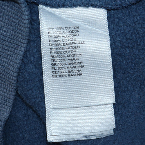 Mens UK Size M The North Face Blue Pullover Hoodie