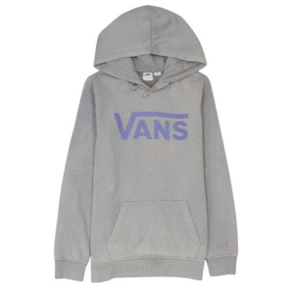 Mens UK Size S VANS Grey Pullover Hoodie