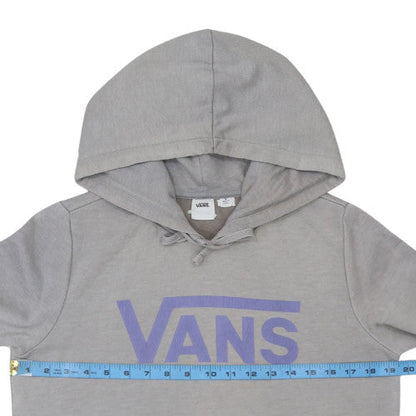 Mens UK Size S VANS Grey Pullover Hoodie