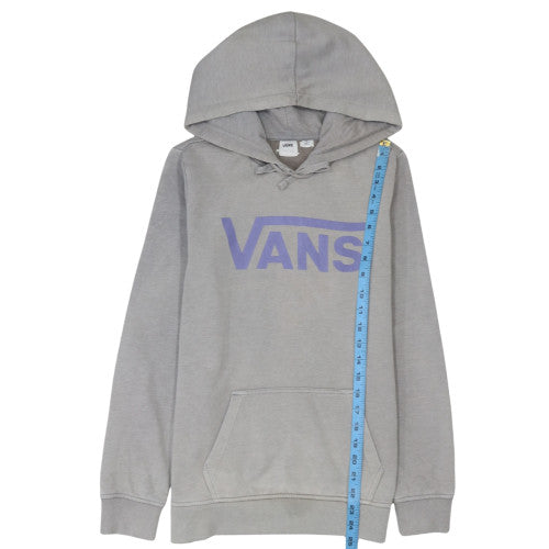 Mens UK Size S VANS Grey Pullover Hoodie