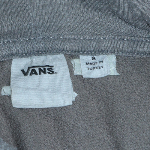 Mens UK Size S VANS Grey Pullover Hoodie