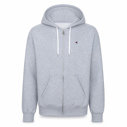 Mens UK Size M Champion Grey Full Zip Hoodie