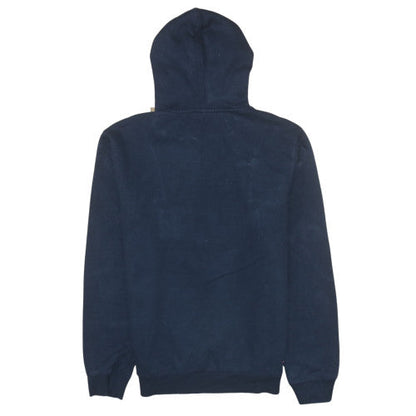Mens UK Size M Napapijri Blue Pullover Hoodie