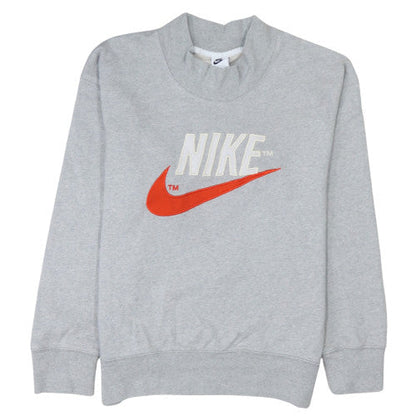 Mens UK Size M Nike Grey Pullover Sweatshirt