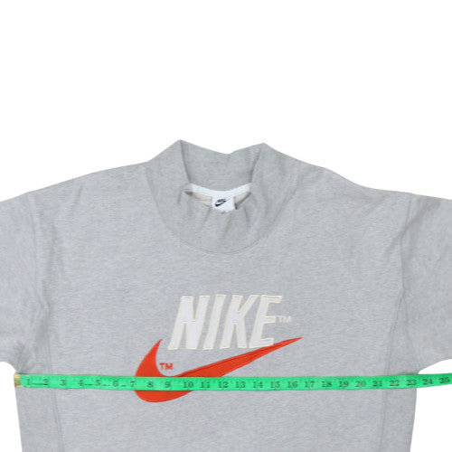 Mens UK Size M Nike Grey Pullover Sweatshirt