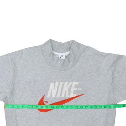 Mens UK Size M Nike Grey Pullover Sweatshirt
