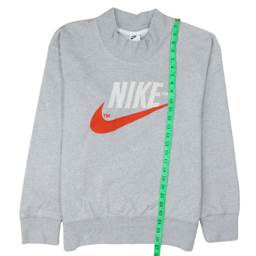 Mens UK Size M Nike Grey Pullover Sweatshirt