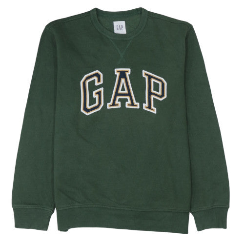Mens UK Size M Gap Green Pullover Sweatshirt