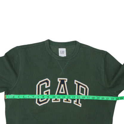 Mens UK Size M Gap Green Pullover Sweatshirt