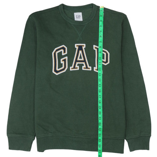 Mens UK Size M Gap Green Pullover Sweatshirt