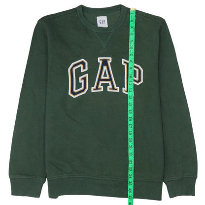 Mens UK Size M Gap Green Pullover Sweatshirt