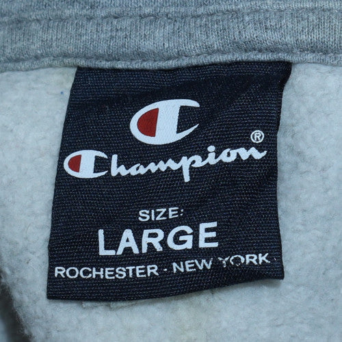 Mens UK Size L Champion Grey Pullover Hoodie