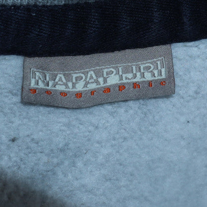 Mens UK Size M Napapijri Grey Pullover Sweatshirt