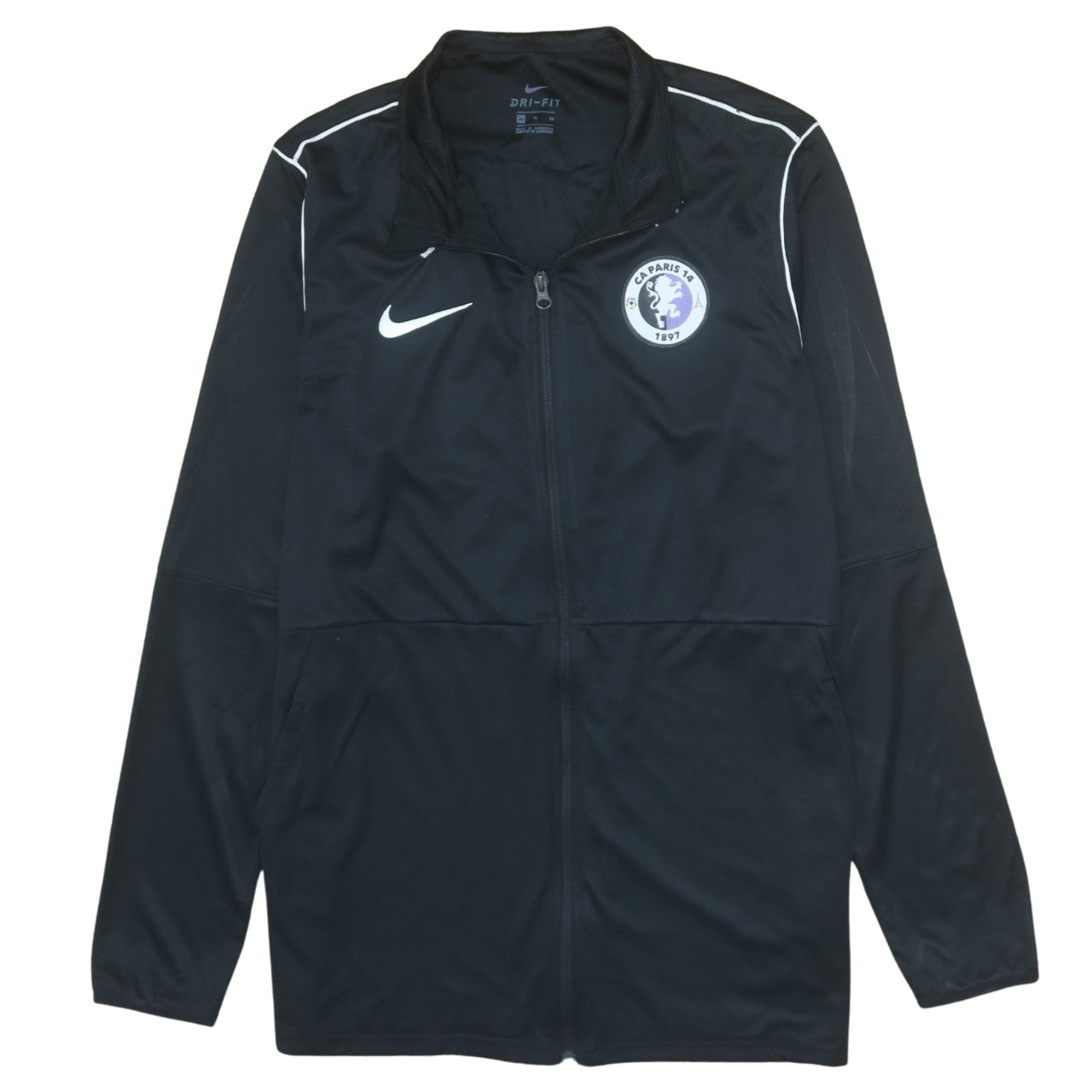 Mens UK Size XL Nike Black Full Zip Sweatshirt
