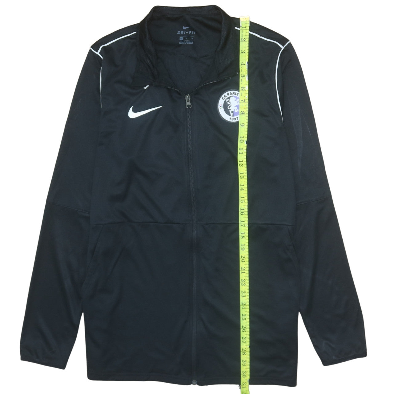 Mens UK Size XL Nike Black Full Zip Sweatshirt