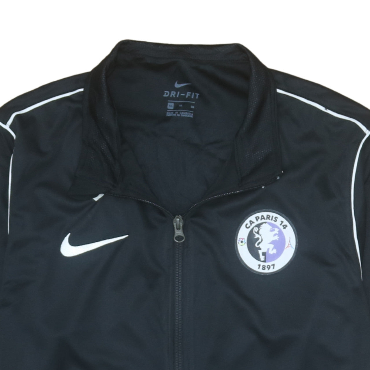 Mens UK Size XL Nike Black Full Zip Sweatshirt