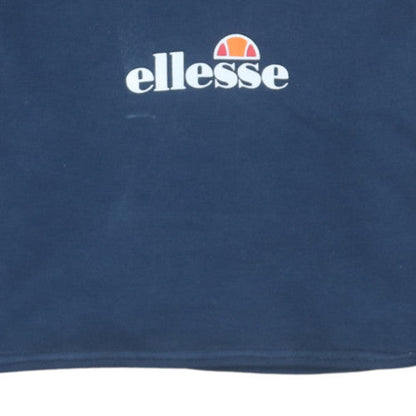 Womens UK Size 10 ellesse Blue Pullover Hoodie