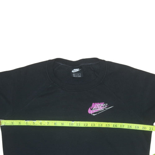 Womens UK Size XS Nike Black Pullover Sweatshirt