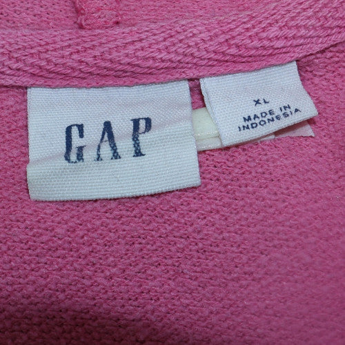 Womens UK Size XL Gap Pink Full Zip Hoodie