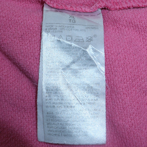 Womens UK Size XL Gap Pink Full Zip Hoodie