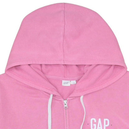 Womens UK Size XL Gap Pink Full Zip Hoodie