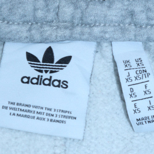 Adidas Men’s Grey XS Jogger Sweatpants with Logo Detail