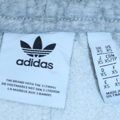 Adidas Men’s Grey XS Jogger Sweatpants with Logo Detail