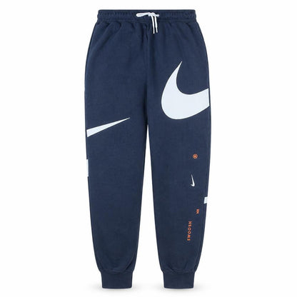Mens UK Size S Nike Regular Fit Sweatpants Blue Trousers
