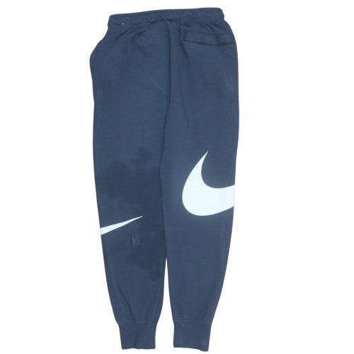 Mens UK Size S Nike Regular Fit Sweatpants Blue Trousers