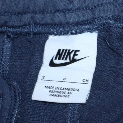 Mens UK Size S Nike Regular Fit Sweatpants Blue Trousers