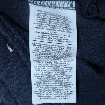 Mens UK Size S Nike Regular Fit Sweatpants Blue Trousers