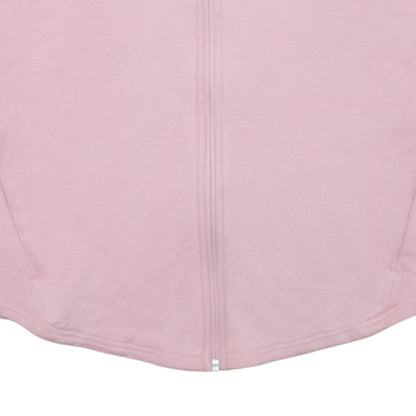 Womens UK Size L PUMA Pink Full Zip Hoodie