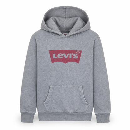 Mens UK Size M Levi's Grey Pullover Hoodie