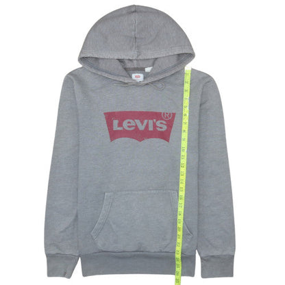 Mens UK Size M Levi's Grey Pullover Hoodie