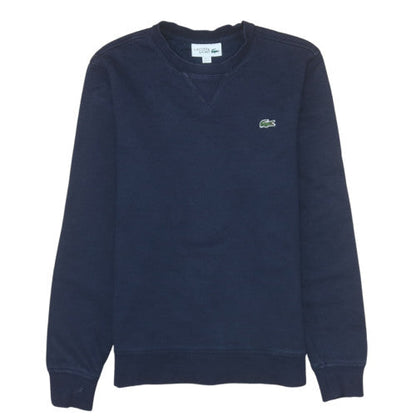 Mens UK Size XS Lacoste Sport Blue Pullover Sweatshirt