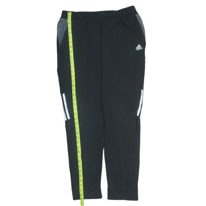 Mens UK Size L adidas Regular Fit Jogger Black Trousers
