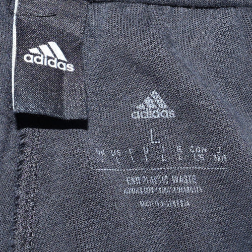 Mens UK Size L adidas Regular Fit Jogger Black Trousers