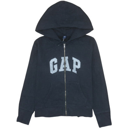 Mens UK Size XL Gap Black Full Zip Hoodie