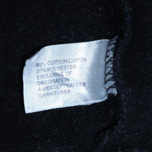 Mens UK Size XL Gap Black Full Zip Hoodie