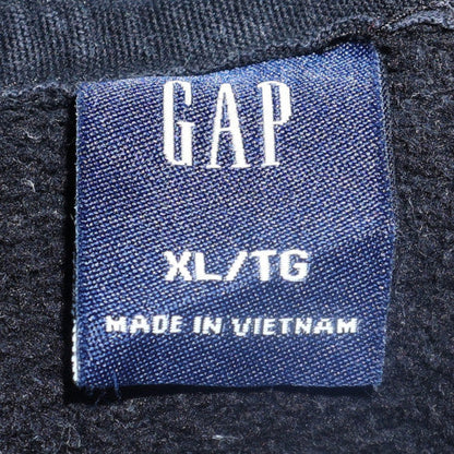 Mens UK Size XL Gap Black Full Zip Hoodie