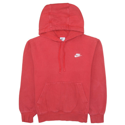 Mens UK Size S Nike Red Pullover Hoodie