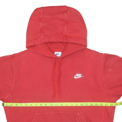 Mens UK Size S Nike Red Pullover Hoodie